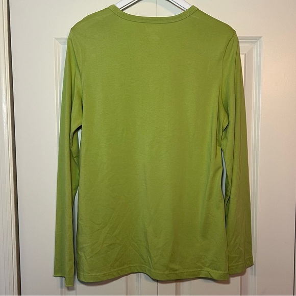 Carhartt women’s long sleeve t shirt. Green. Size M. - Picture 2 of 7